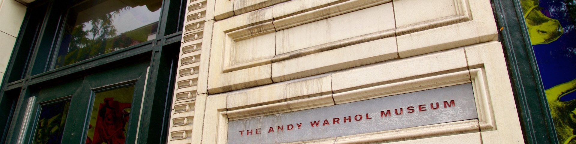 Andy Warhol Museum featuring heritage elements and signage