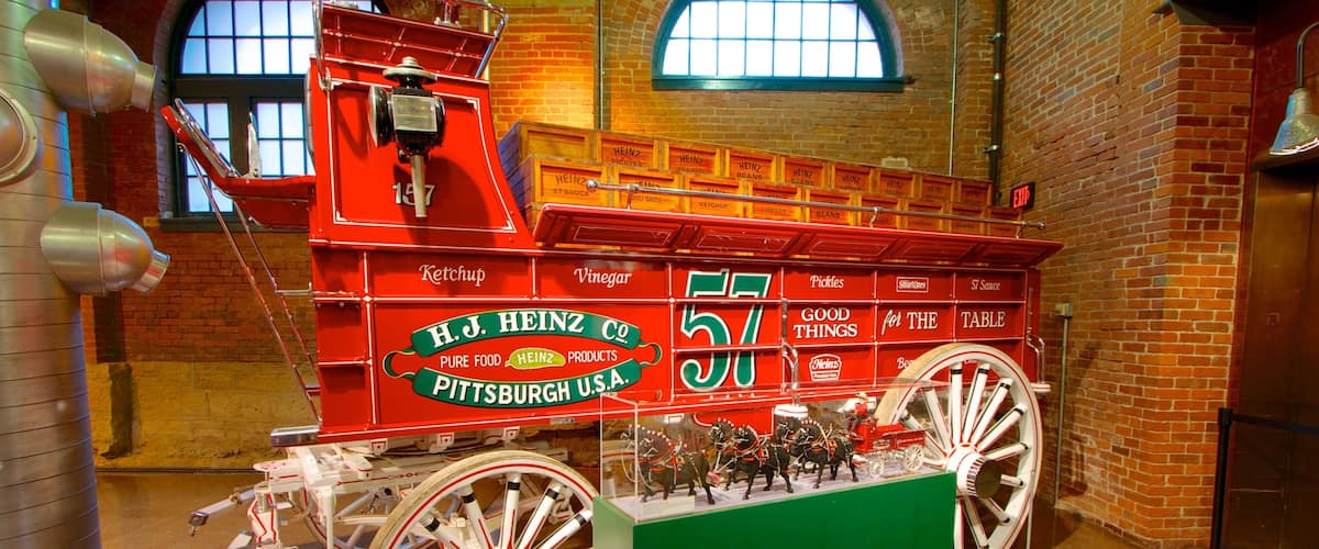 Regionaal geschiedeniscentrum van senator John Heinz inclusief interieur