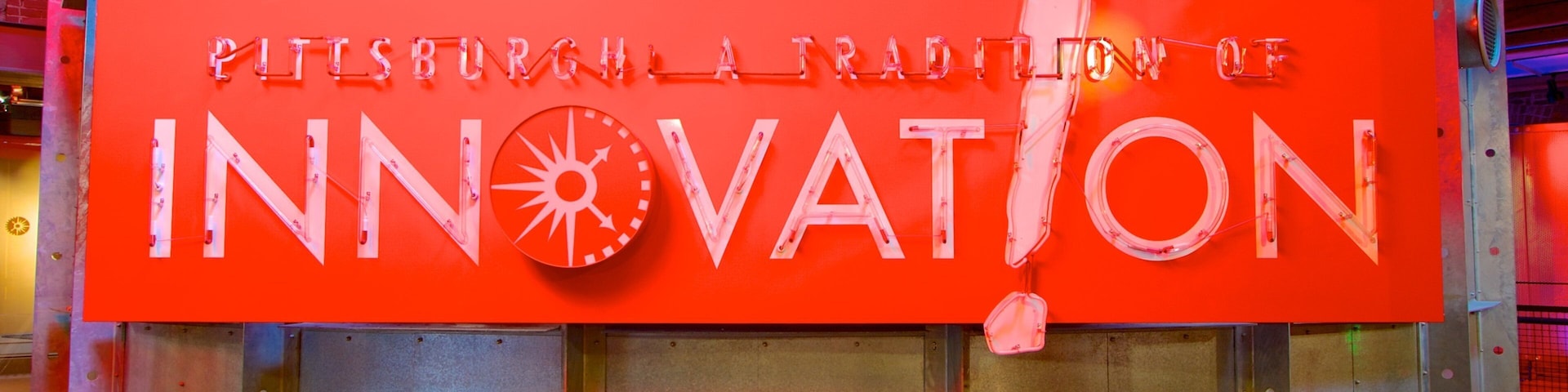 Senator John Heinz History Center which includes interior views and signage