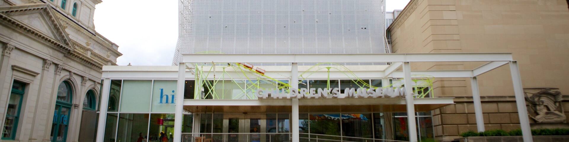 Kindermuseum von Pittsburgh mit einem moderne Architektur