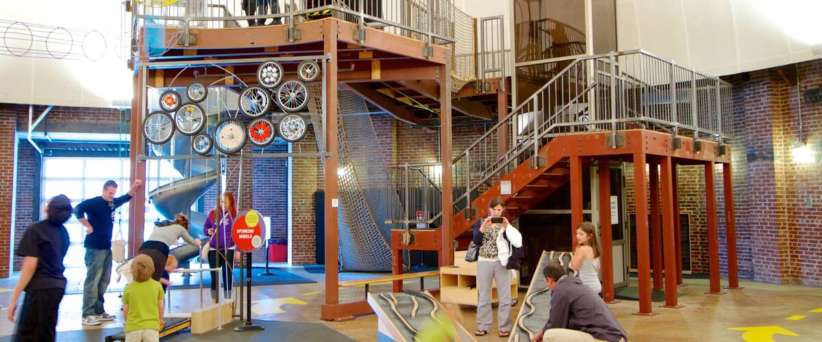 Children\'s Museum of Pittsburgh featuring interior views