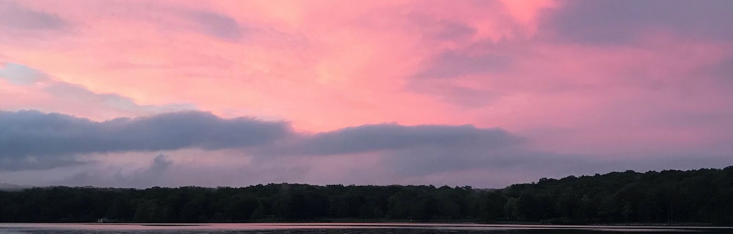 Sunset on Glendale Lake #Adventure