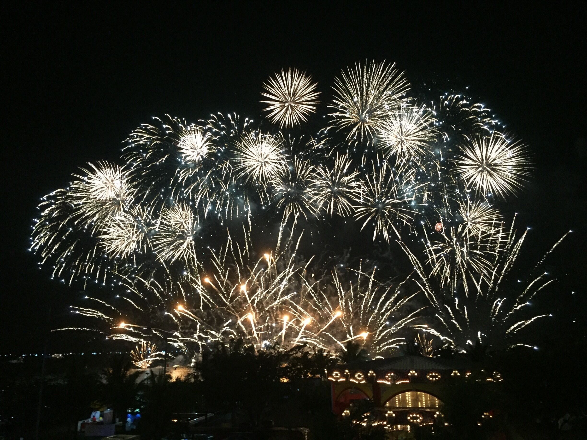 The pyrotechnics this year is amazing! It's my seventh year coming back to watch it, and I'll definitely be there again next year! 