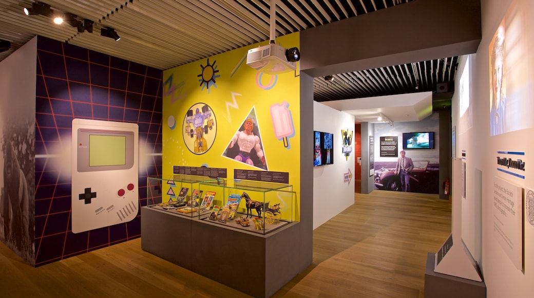 Jersey Museum showing interior views