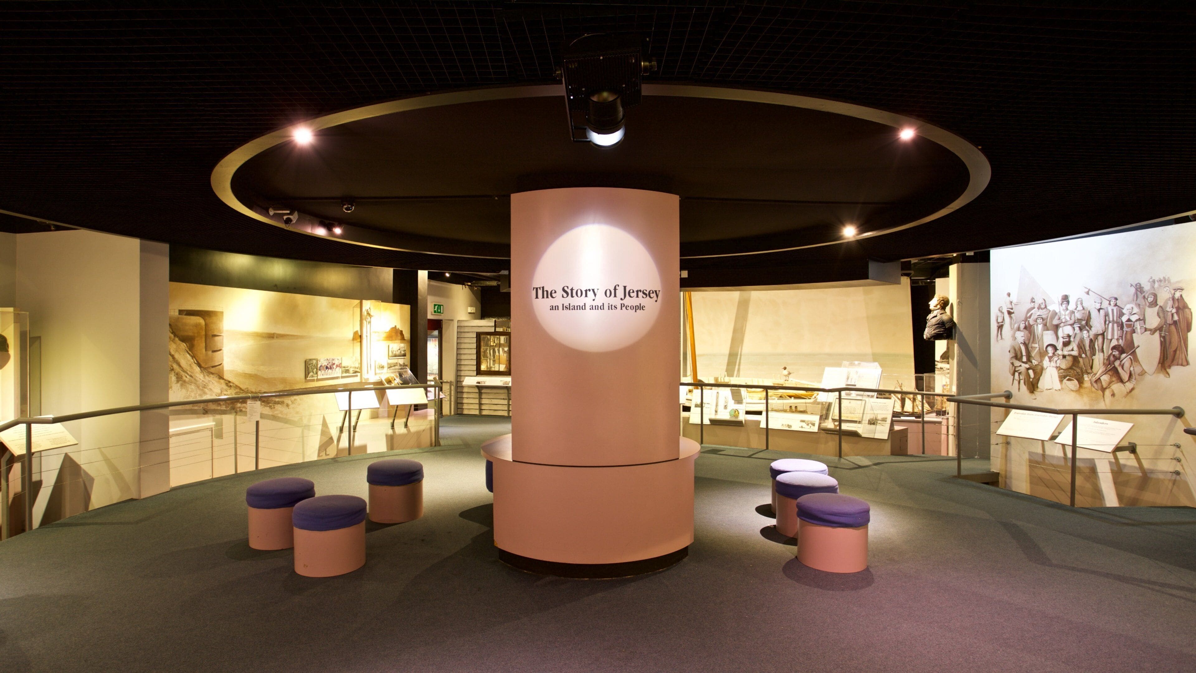 Jersey Museum which includes interior views