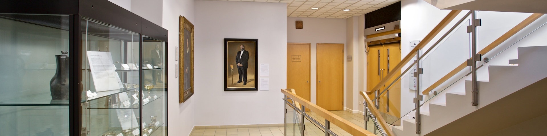 Jersey Museum showing interior views