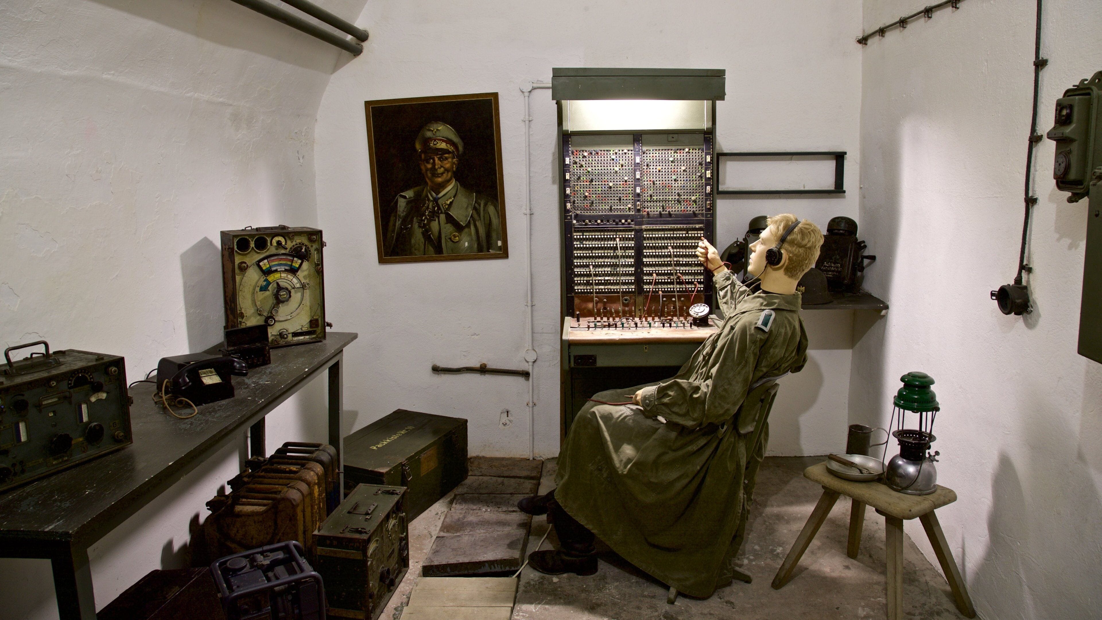 Jersey War Tunnels - German Underground Hospital som viser innendørs