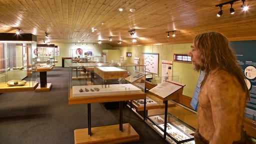 La Hougue Bie som viser innendørs