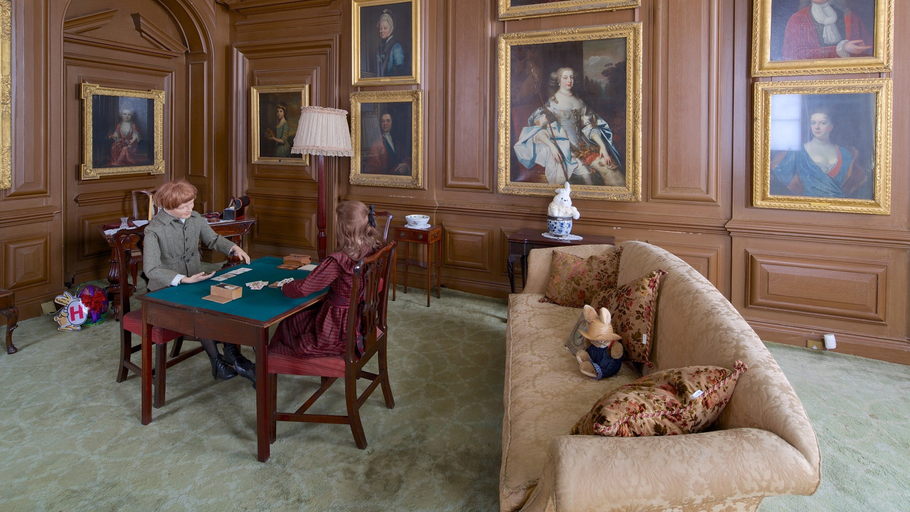 Croxteth Hall and Country Park mettant en vedette patrimoine historique et vues intérieures