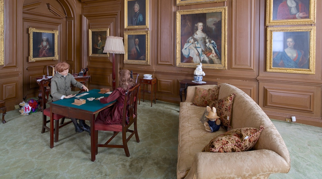 크록스테스 홀 컨트리 파크 을 특징 실내 전경 과 문화유산 요소