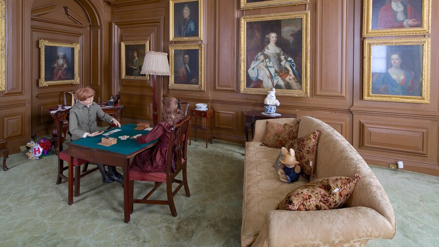 Croxteth Hall and Country Park mettant en vedette patrimoine historique et vues intérieures