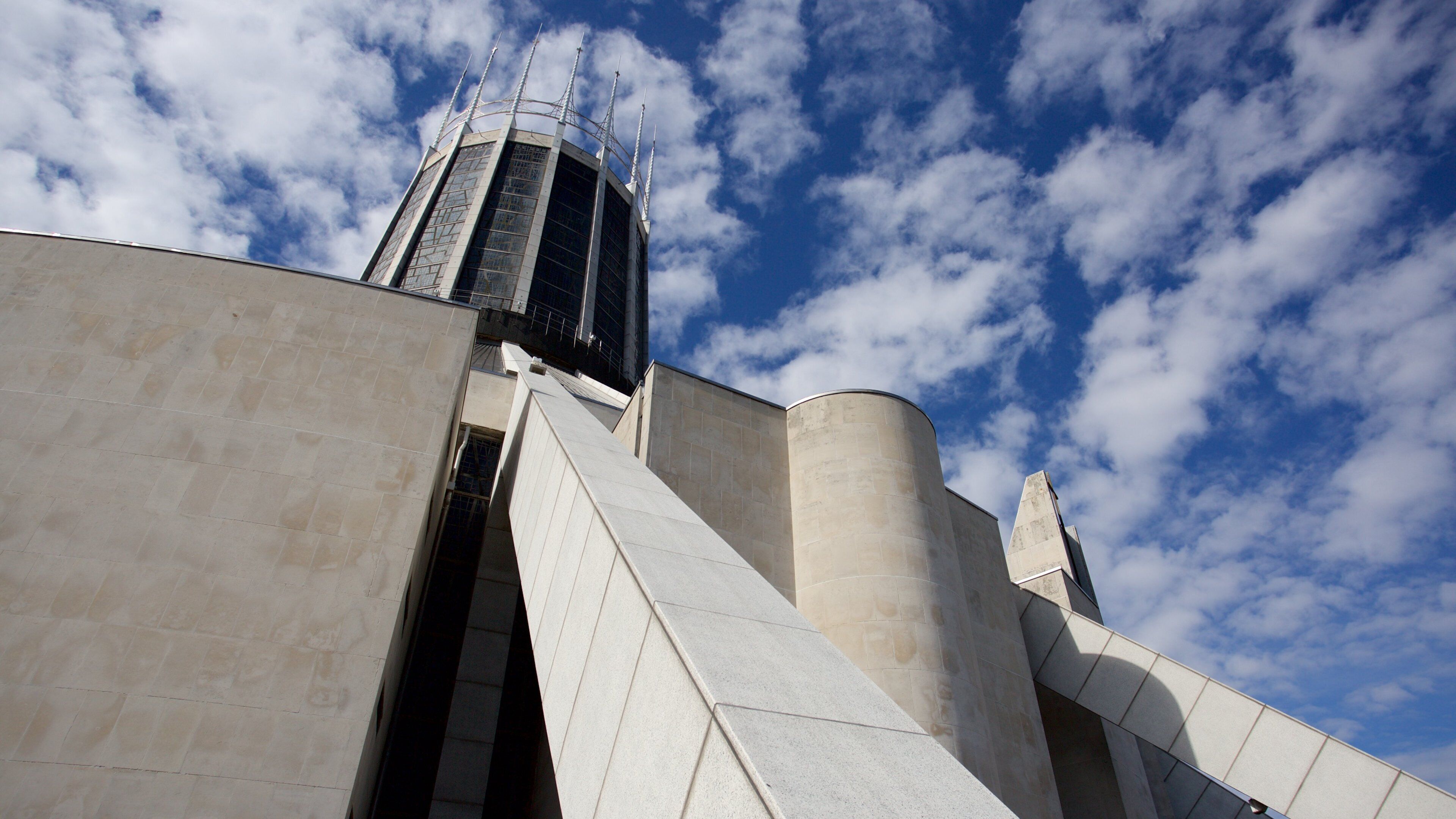 Liverpool Metropolitan Cathedral das einen moderne Architektur