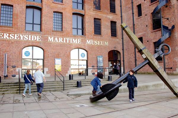 Merseyside Maritime Museum which includes interior views