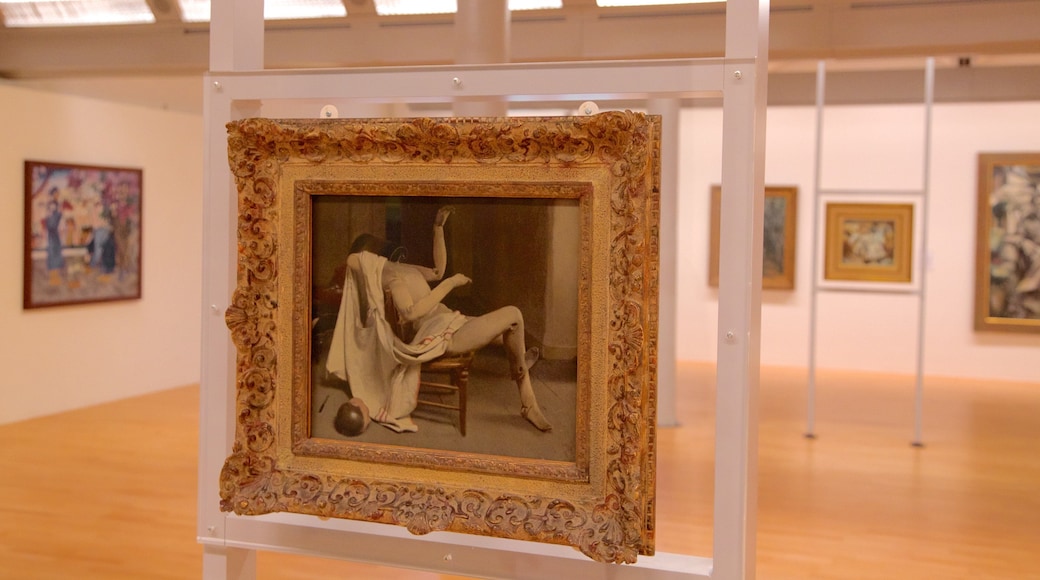 Tate Liverpool som inkluderer innendørs og kunst