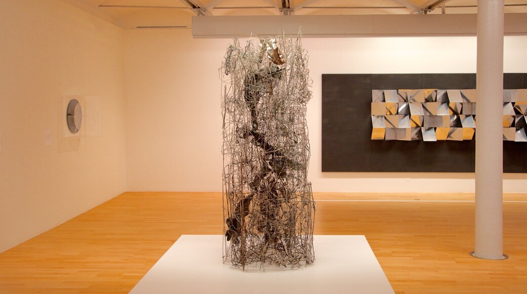 Tate Liverpool fasiliteter samt innendørs og kunst