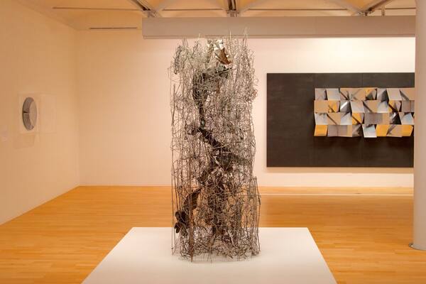 Tate Liverpool showing interior views and art