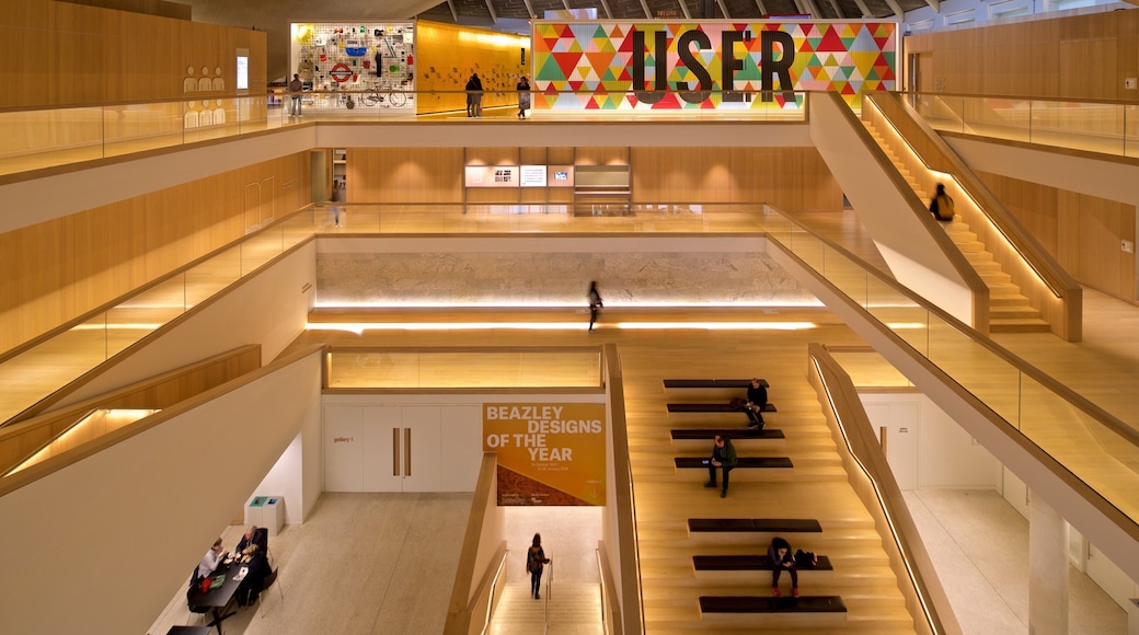 設計博物館 其中包括 內部景觀, 藝術 和 指示牌