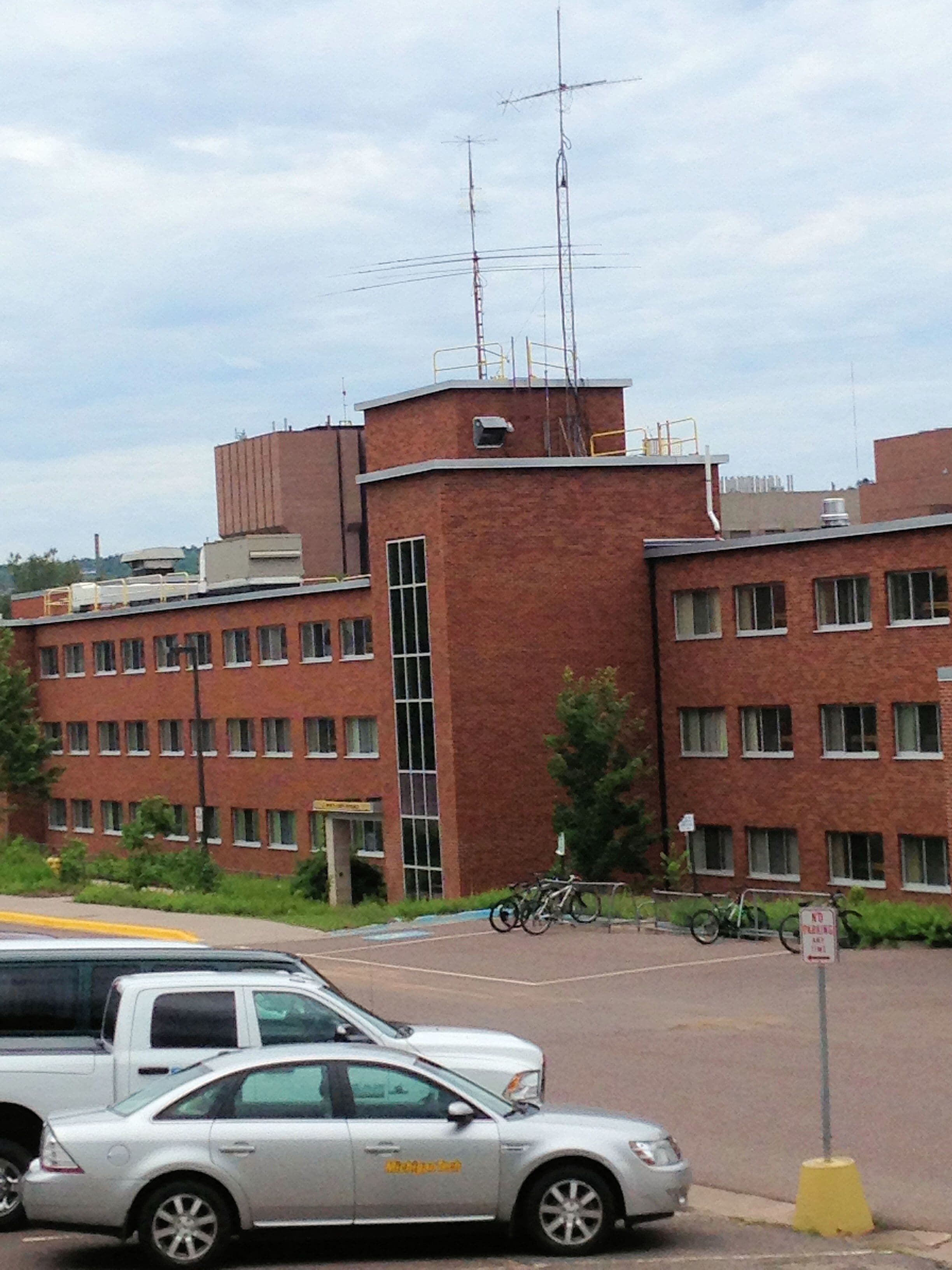 Ham Radio station, W8YY, at Michigan Tech University.
