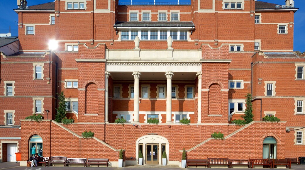 堅靈頓橢圓球場 呈现出 遺跡建築