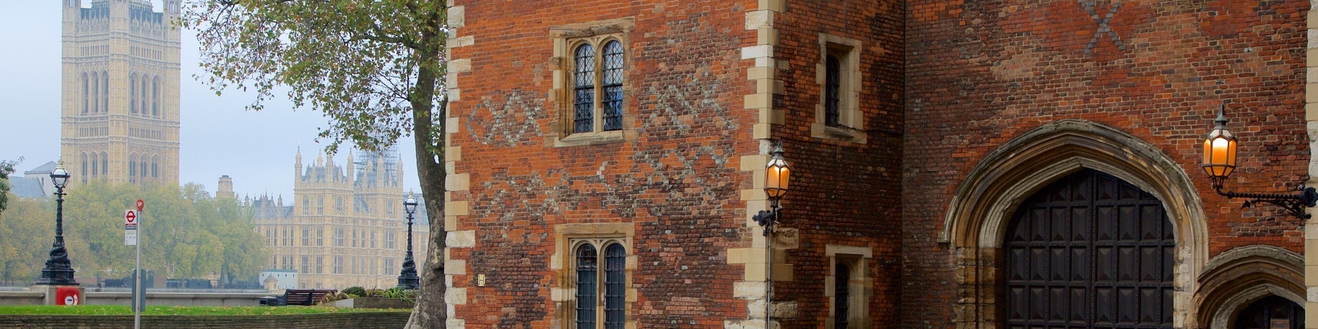 Lambeth Palace showing heritage elements and chateau or palace