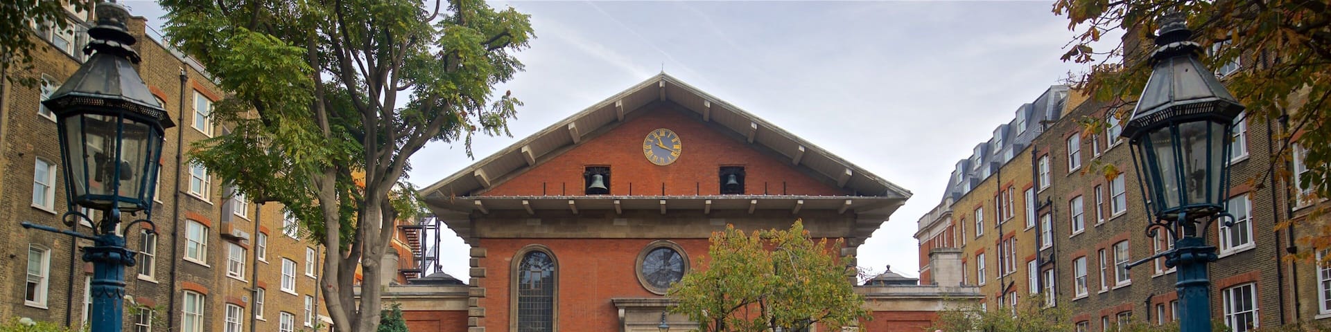 St. Paul\'s Church featuring a park as well as an individual male