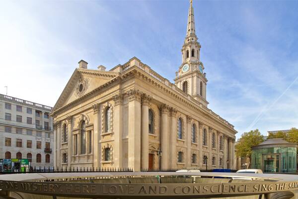 St. Martin-in-the-Fields das einen historische Architektur