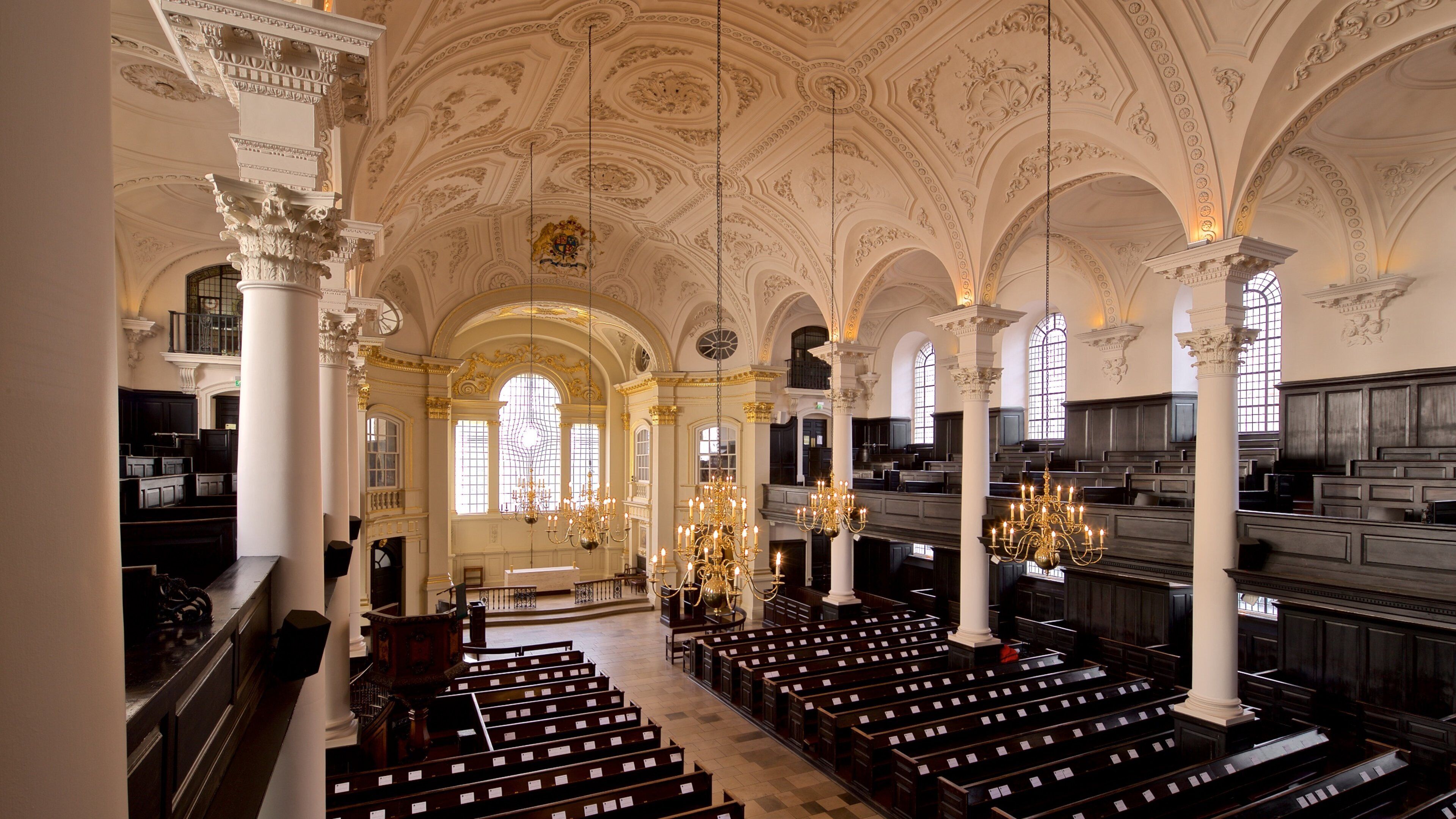St. Martin-in-the-Fields featuring heritage elements, interior views and a church or cathedral