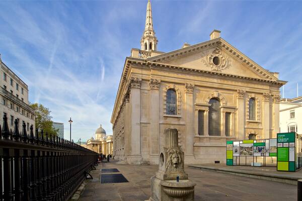 St. Martin-in-the-Fields das einen historische Architektur