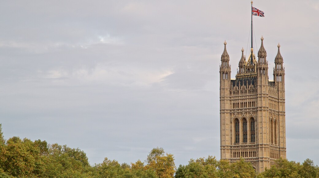 Victoria Tower which includes heritage architecture