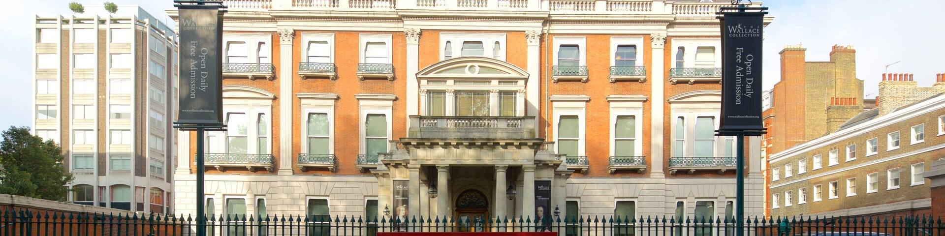 Wallace Collection mettant en vedette patrimoine historique et signalisation