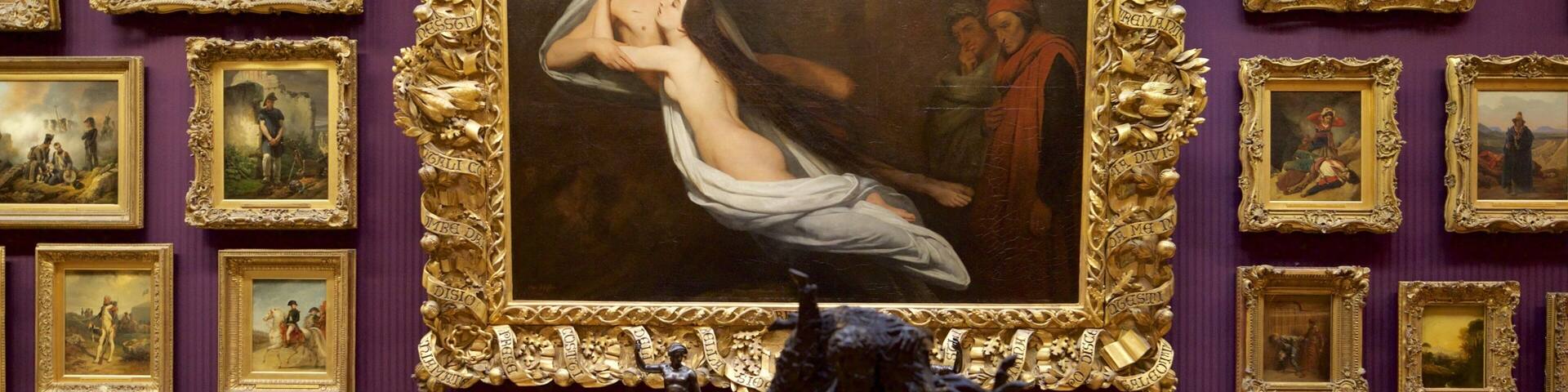 Wallace Collection showing art and interior views