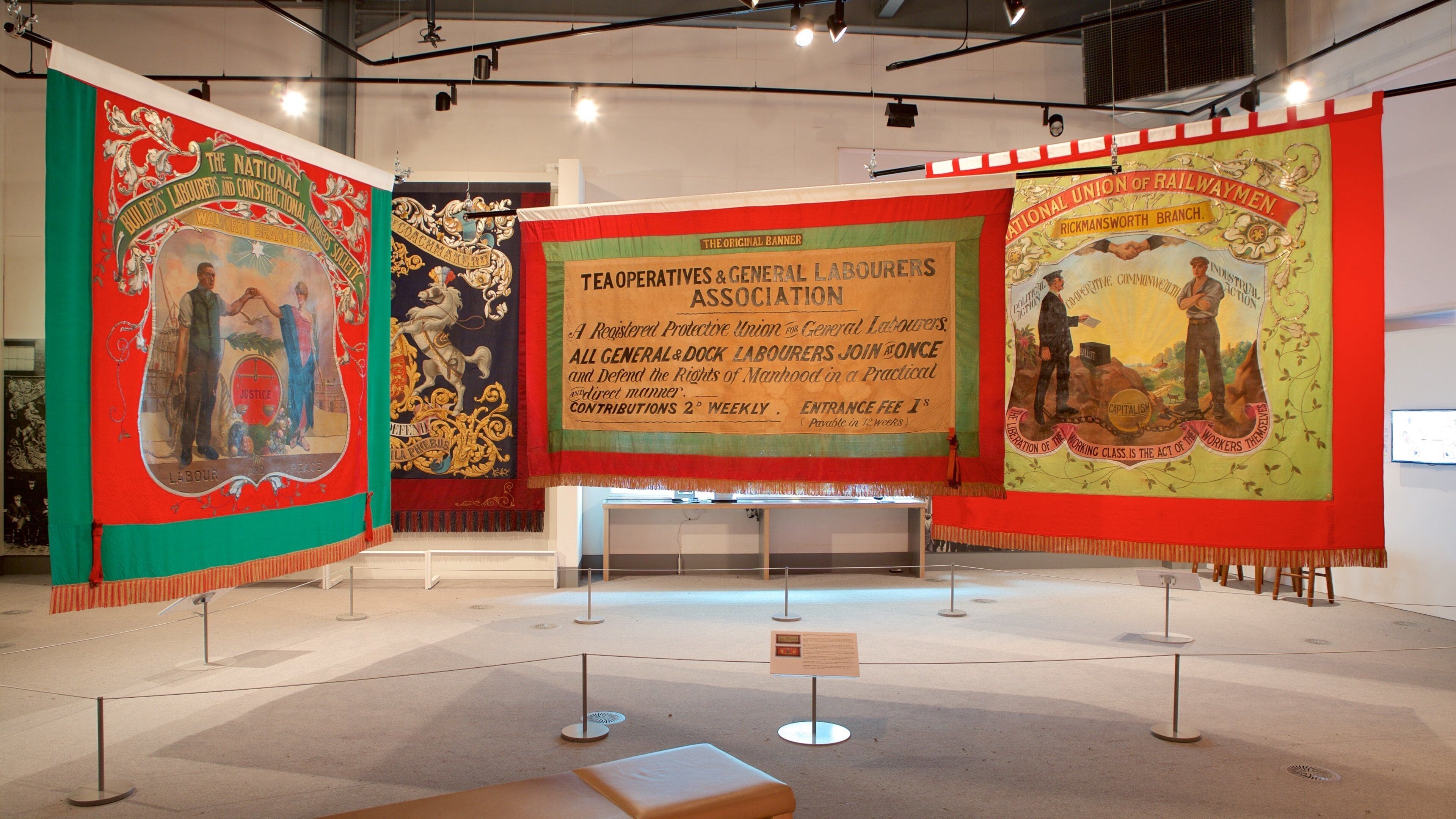 People\'s History Museum showing interior views