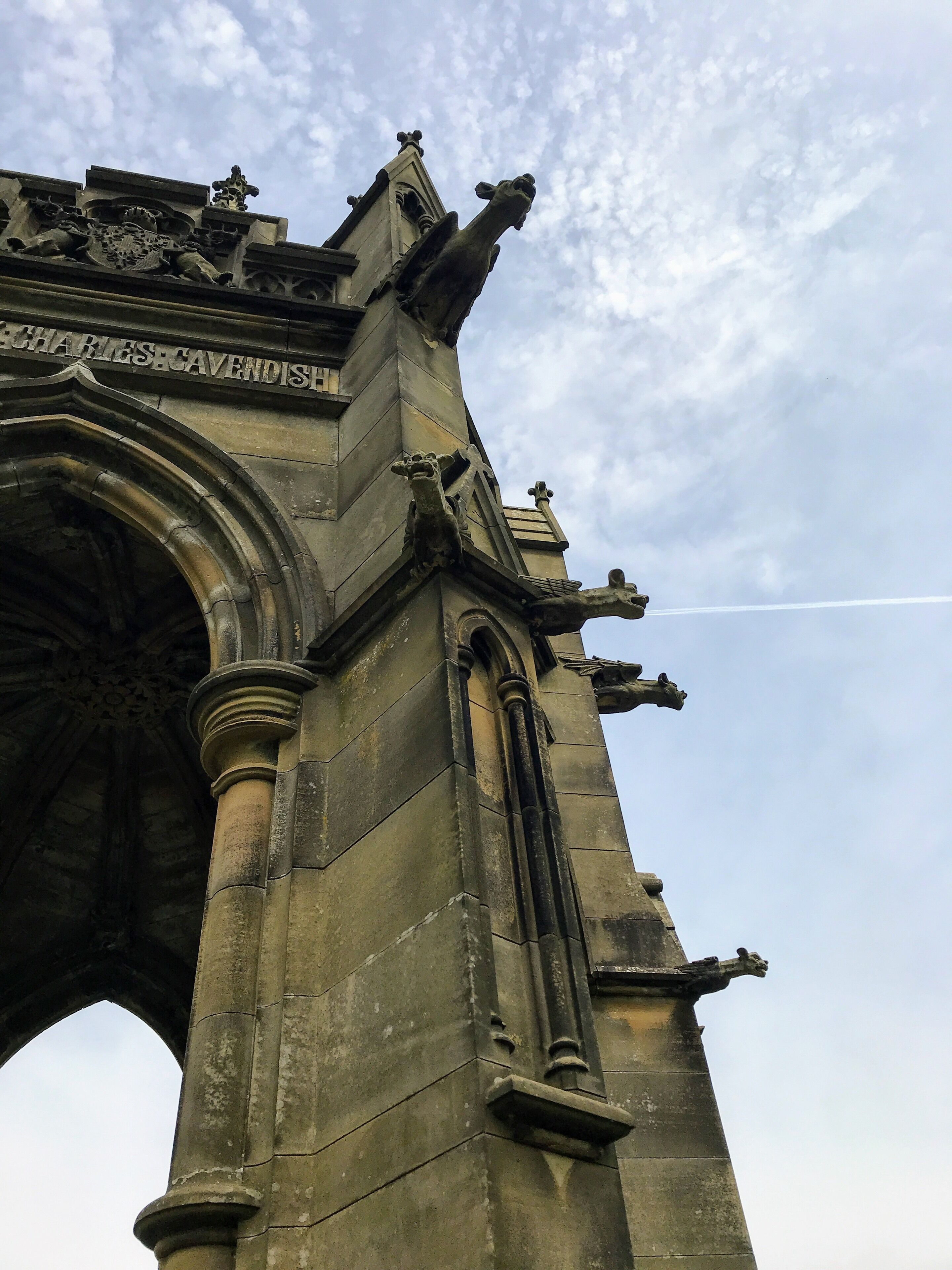 Gargoyles at Bolton Abbey, Yorkshire 🐉