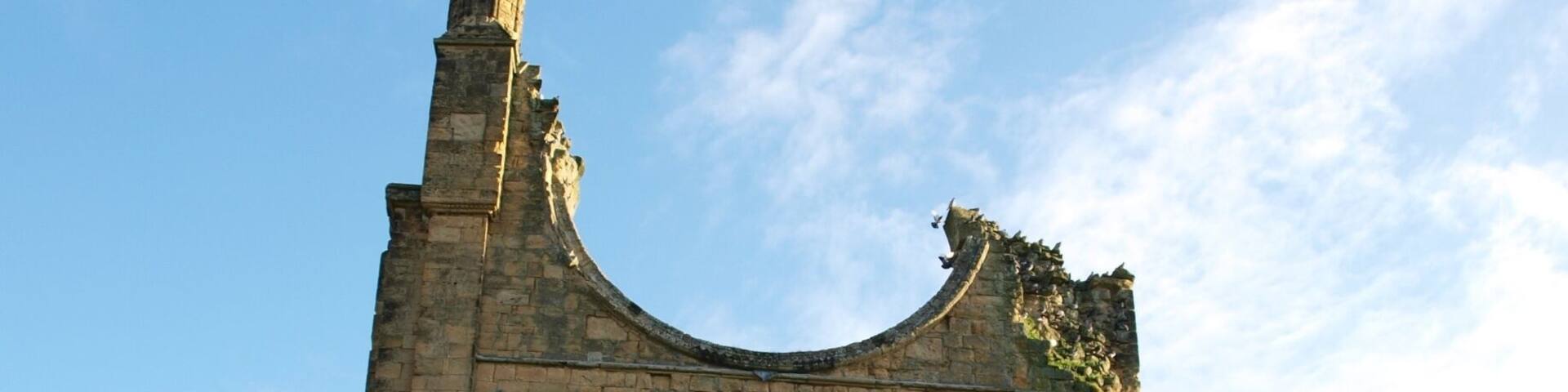 Byland Abbey - a beautiful ruined abbey in a peaceful countryside setting, known for its rose window and lovely geometric floor tiles.
#instone