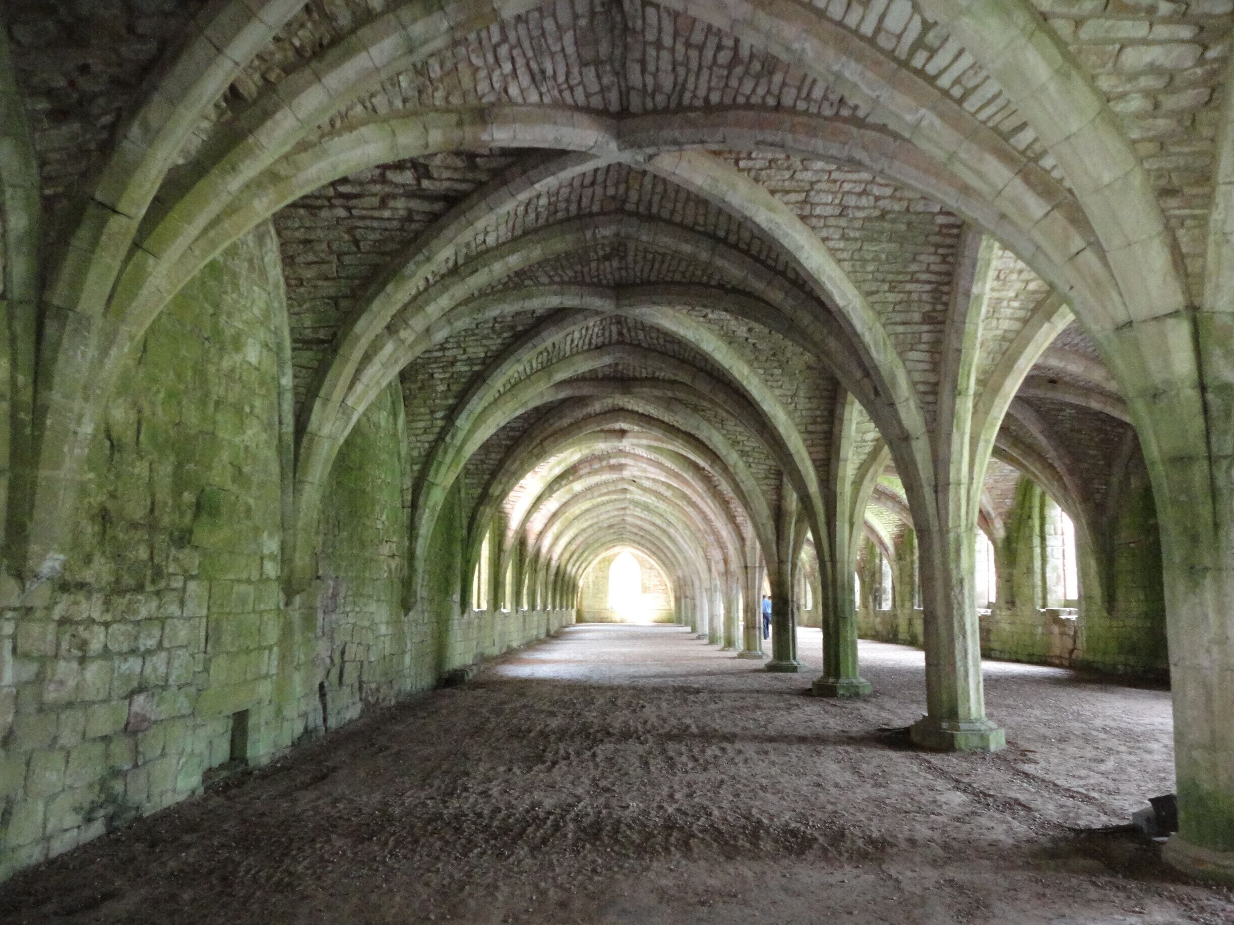 the hall way in fountains abbey. #bestof5