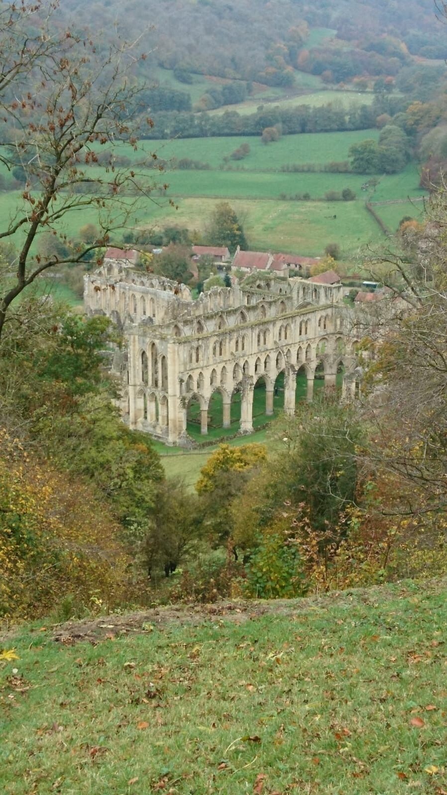 Lovely view from the National Trust owned Rievaulx terrace and temples.