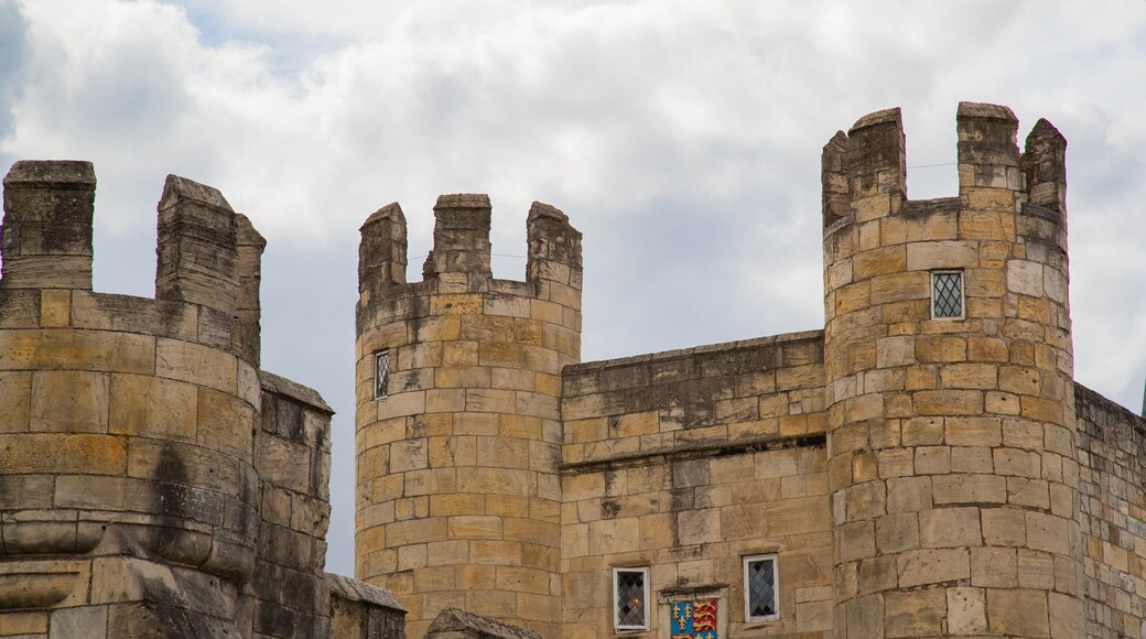 Walmgate Bar featuring heritage elements and chateau or palace