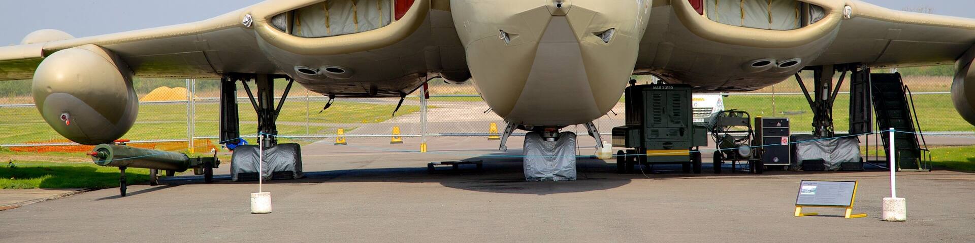 Yorkshire Air Museum which includes aircraft