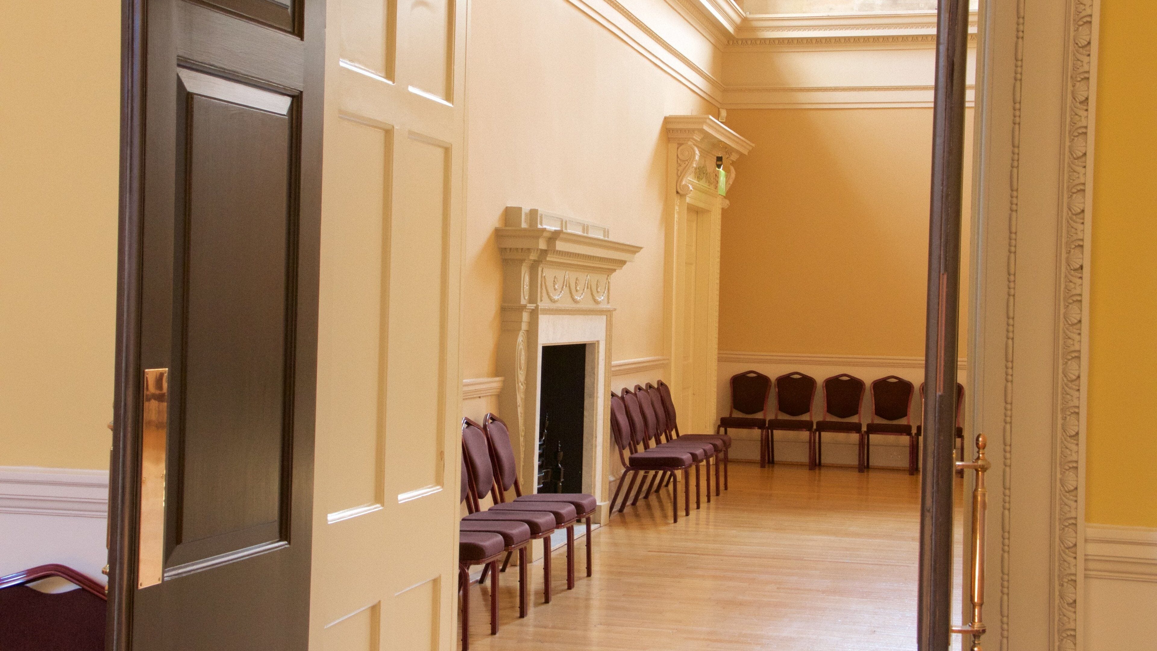 Bath Assembly Rooms featuring interior views and heritage architecture
