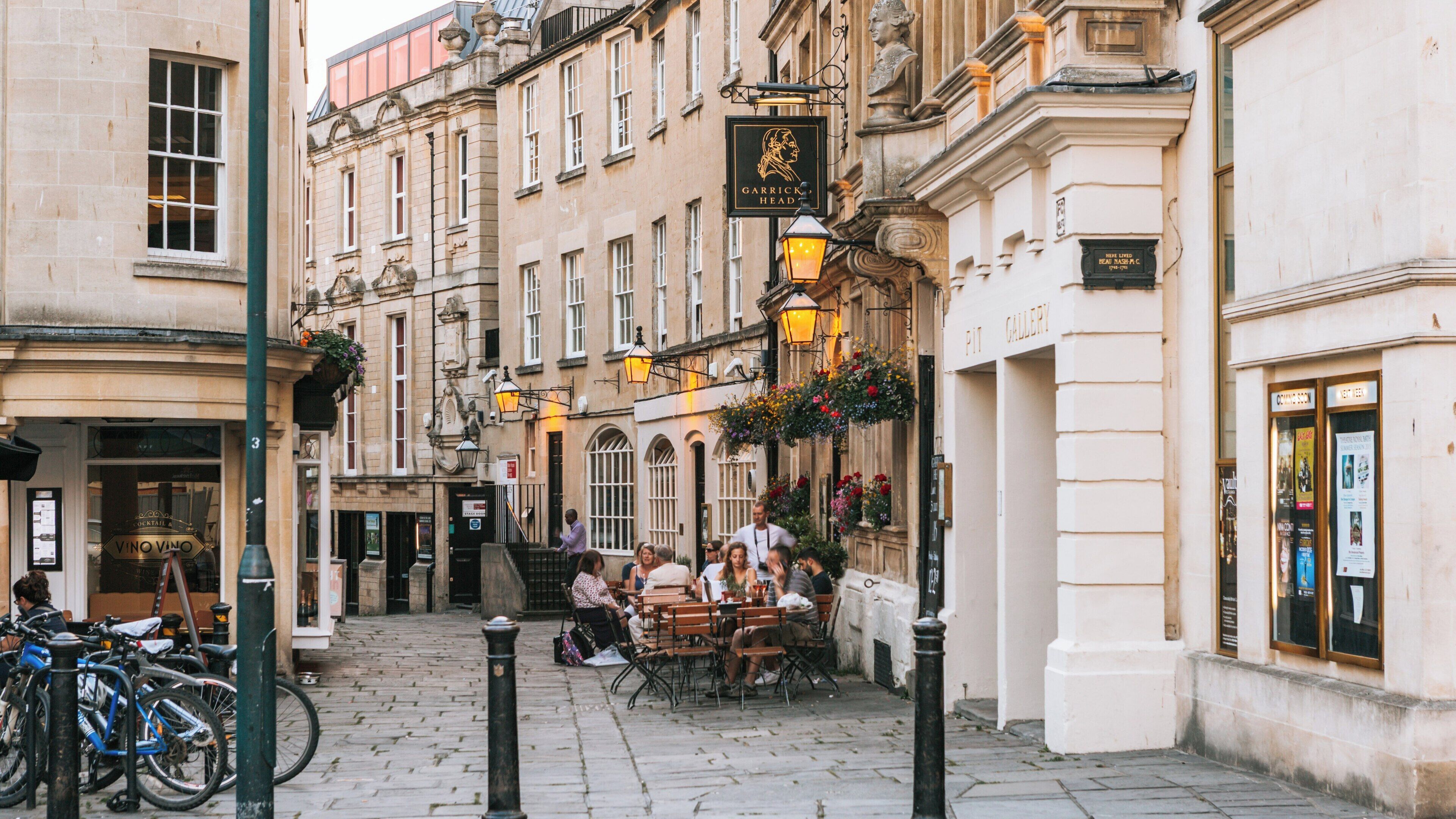 Exploring Theatre Royal Bath and the charming streets of Bath City Centre