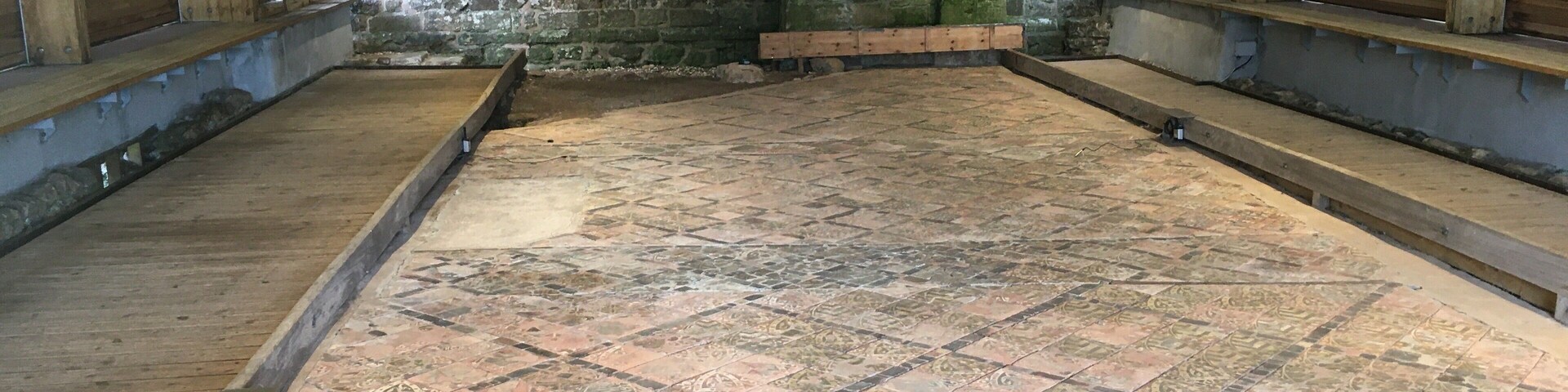 One of the largest surviving medieval floors in Europe