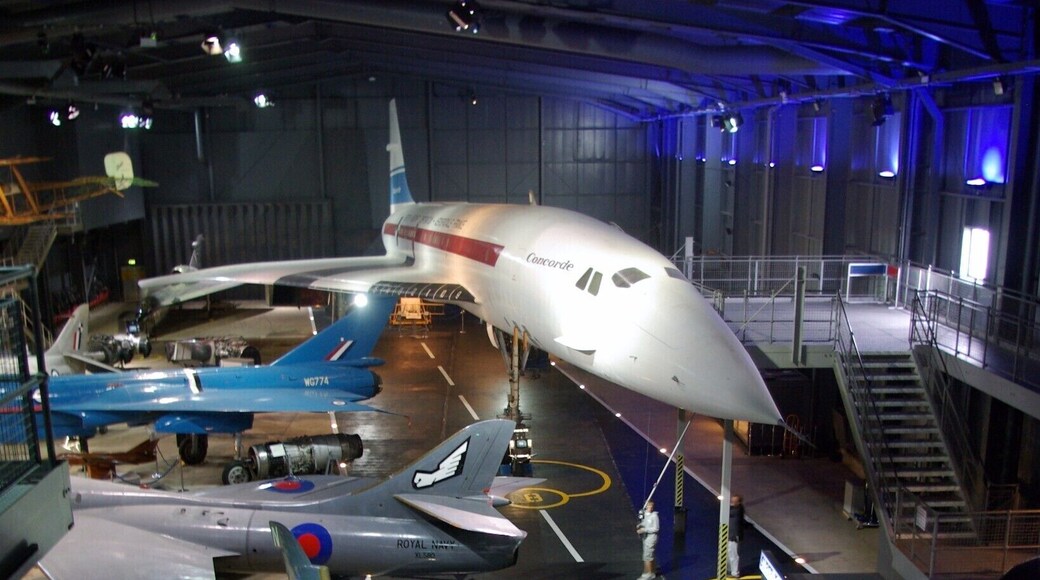 The Fleet Air Arm Museum is devoted to the history of British naval aviation. It has an extensive collection of military and civilian aircraft, aero engines, models of aircraft and Royal Navy ships (especially aircraft carriers), and paintings and drawings related to naval aviation. It is located on RNAS Yeovilton airfield, and the museum has viewing areas where visitors can watch military aircraft (especially helicopters) take off and land. It is located 7 miles (11 km) north of Yeovil, and 40 miles (64 km) south of Bristol.