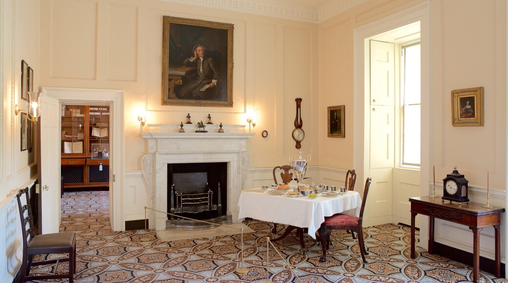 No. 1 Royal Crescent showing heritage elements, interior views and chateau or palace