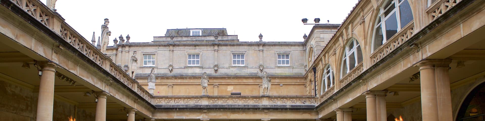 ローマン バース フィーチャー 遺跡・遺産, 遺跡 と プール