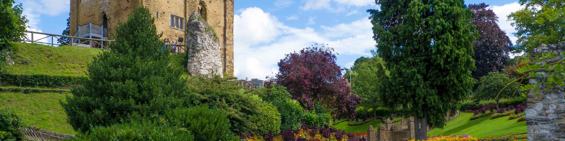 Guildford Castle Keep & Grounds ,Surrey England