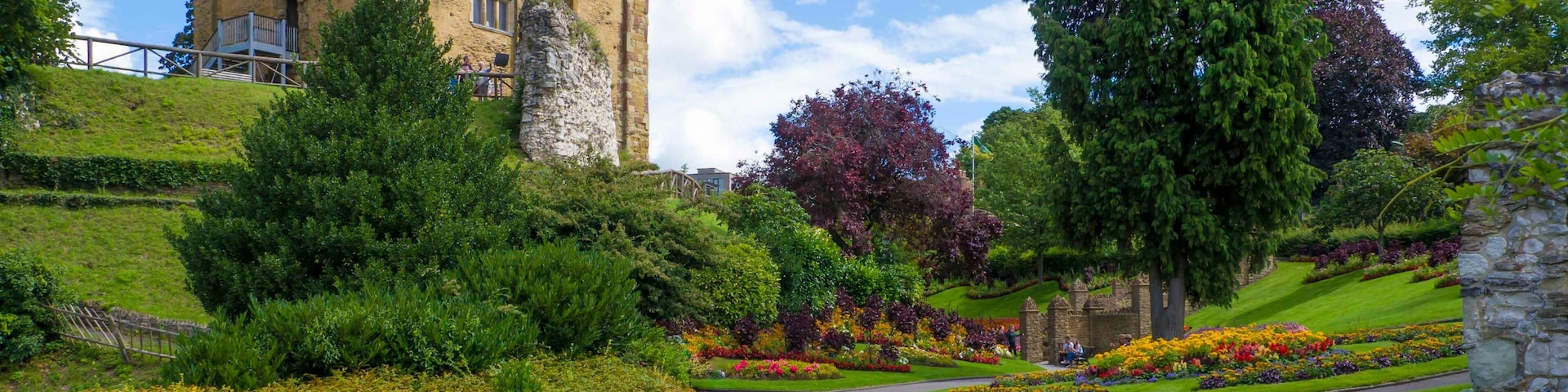 Guildford Castle Keep & Grounds ,Surrey England