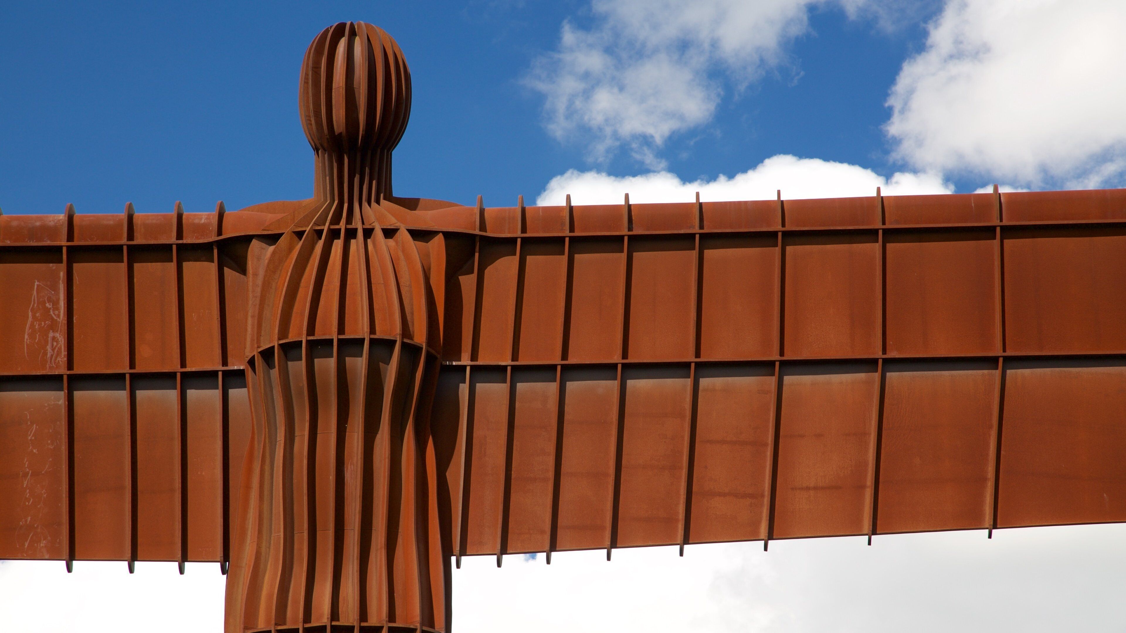 Angel of the North mit einem Outdoor-Kunst und Monument