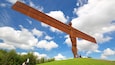 Angel of the North showing outdoor art and a monument