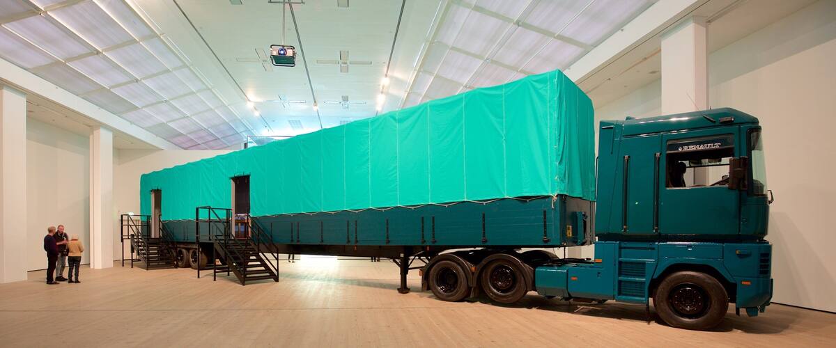 BALTIC Centre for Contemporary Art som omfatter kunst og interiør