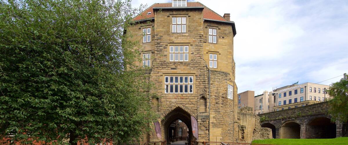 Castle Keep which includes a castle and heritage elements